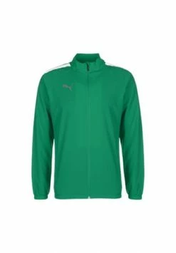 PUMA® TeamLIGA Sideline Trainingsjacke Herren Grün/ Weiß