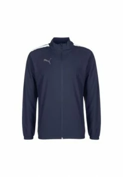 PUMA® TeamLIGA Sideline Trainingsjacke Herren Dunkelblau/ Weiß