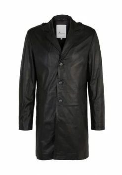 Goosecraft. Ledermantel Kai Black