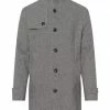 DUNMORE Kurzmantel, Stehkragen, Wollanteil, Für Herren 279-GRAY