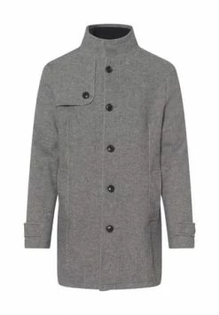 DUNMORE Kurzmantel, Stehkragen, Wollanteil, Für Herren 279-GRAY