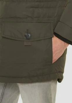 LERROS Mantel, Kapuze, Stehkragen, Verdeckter Reißverschluss, Uni, Für Herren 786 BROWN -Hudson shop unnamed file 1097