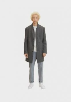 DENIM TOM TAILOR Blazermantel, Dezenter Reverskragen, Für Herren 20065 GREY MELANG -Hudson shop unnamed file 1129
