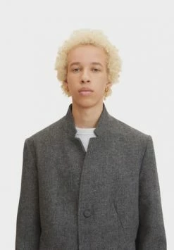 DENIM TOM TAILOR Blazermantel, Dezenter Reverskragen, Für Herren 20065 GREY MELANG -Hudson shop unnamed file 1130