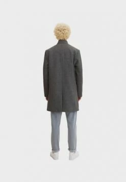 DENIM TOM TAILOR Blazermantel, Dezenter Reverskragen, Für Herren 20065 GREY MELANG -Hudson shop unnamed file 1132