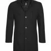 ROY ROBSON Mantel, Stehkragen, Für Herren A001 BLACK