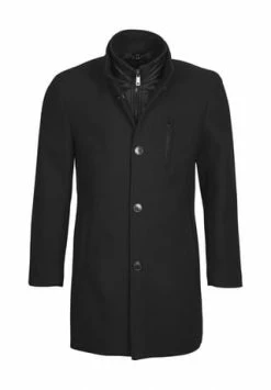 ROY ROBSON Mantel, Stehkragen, Für Herren A001 BLACK