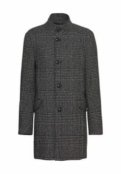 MANGUUN Collection Mantel, Melange-Optik, Für Herren 279 DARK GREY