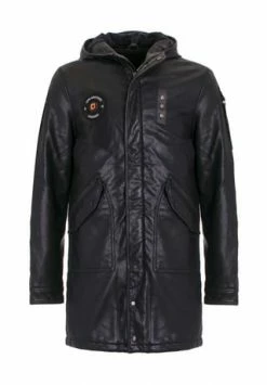 CIPO & BAXX® Freizeitmantel Im Modernen Look Black
