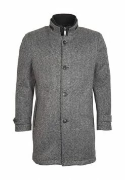 ROY ROBSON Mantel, Meliert, Stehkragen, Für Herren A015 CHARCOAL