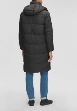 EDC Steppmantel, Kapuze, Verdeckter Reißverschluss, Für Herren C001 BLACK 10 EDC Steppmantel, Kapuze, Verdeckter Reißverschluss, Für Herren C001 BLACK -Hudson shop unnamed file 1243