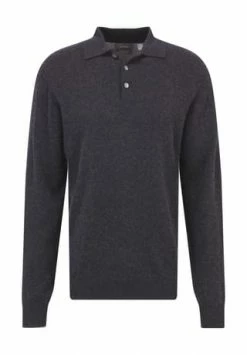 GALERIA Pullover, Seide-Kaschmir, Polokragen, Für Herren Anthrazit