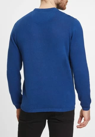 DUNMORE Pullover, Rundhals, Für Herren 4 NAVY - Image 3