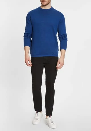 DUNMORE Pullover, Rundhals, Für Herren 4 NAVY - Image 6