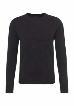 GALERIA Cashmere Pullover, Rundhals, Für Herren ANTHRACITE