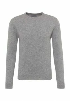 GALERIA Cashmere Pullover, Rundhals, Für Herren GREYMELANGE