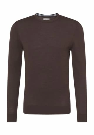 GALERIA Pullover, Rundhals, Uni, Für Herren JAVA MARL