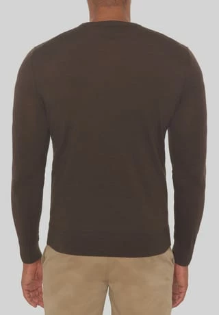 GALERIA Pullover, Rundhals, Uni, Für Herren JAVA MARL - Image 6