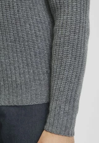 GALERIA Strickpullover, Rollkragen, Kaschmir, Für Herren 4 GREY - Image 5