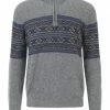 GLOBETROTTER Pullover, Troyer, Norweger, Für Herren 2 GREY/ NAVY/ BLUE