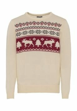 MANGUUN Pullover, Strick, Norweger-Muster, Für Herren 1. INTERSIA