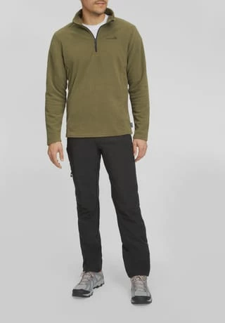 Moorhead Fleeceshirt, Stehkragen, Langarm, Für Herren OLIVE NIGHT - Image 6