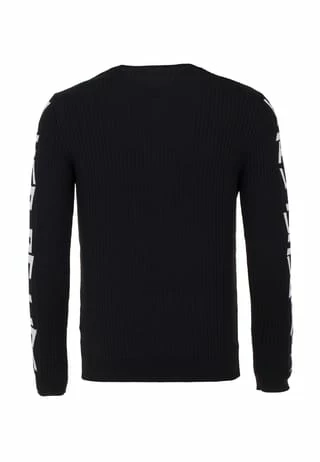 CIPO & BAXX® Pullover Mit Coolem Print Black - Image 7