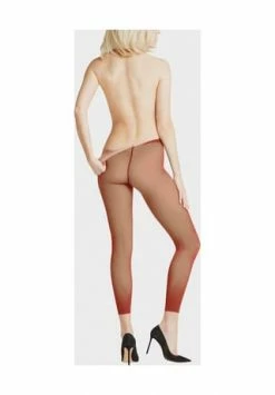 FALKE REVERSIBLE Strumpf-Leggings, Farbige Wendetechnik, Für Damen 5404 COGNAC