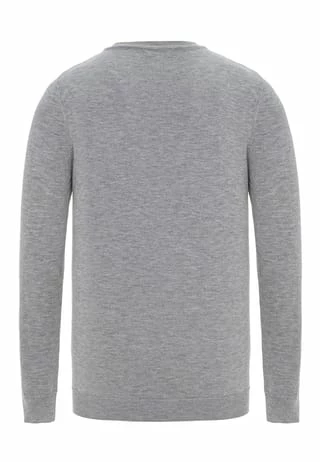CIPO & BAXX® Pullover Mit V-Ausschnitt LIGHTGREY - Image 7