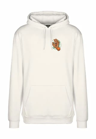 SANTA CRUZ Hoodie Opus Hand Overlay Beige
