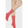 Hudson Relax Fine Socken, Rollsaum, Baumwoll-Mix, Flache Zehennaht, Für Damen 0803 EMBERS