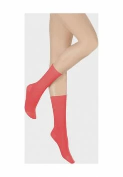 Hudson Relax Fine Socken, Rollsaum, Baumwoll-Mix, Flache Zehennaht, Für Damen 0803 EMBERS