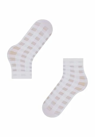 FALKE Kurzsocken, 30 Den, Transparente Einsätze, Für Damen 2040 OFF-WHITE 7 FALKE Kurzsocken, 30 Den, Transparente Einsätze, Für Damen 2040 OFF-WHITE – Bild 5