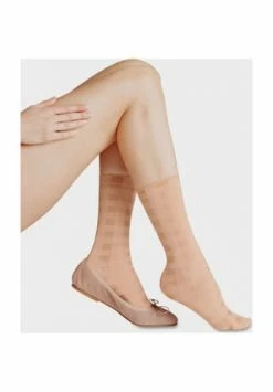 FALKE Kurzsocken, 30 Den, Transparente Einsätze, Für Damen 8677 CORAL