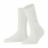 Burlington Socken, Rautenstruktur, Für Damen 2040 OFF-WHITE