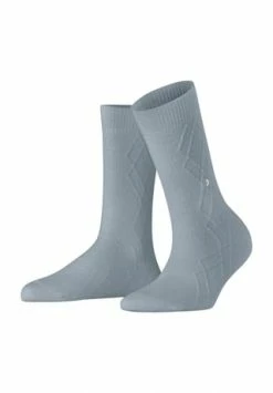 Burlington Socken, Rautenstruktur, Für Damen 3710 BLUE SMOG