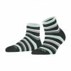 Burlington Socken, "Rib Stripe", Für Damen 3000 BLACK