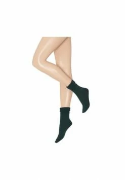 DESIRéE Umschlagsöckchen, Uni, Für Damen 7G9 BOTTLE GREEN