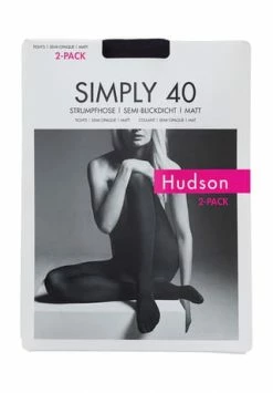 Hudson SIMPLY 40 Strumpfhose, 40 DEN, 2er-Pack, Für Damen 0335 MARINE