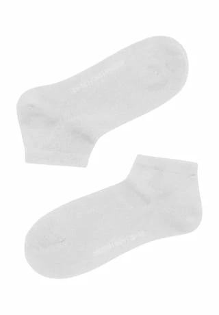 Hudson Sneakersocken "Only", Baumwolle, 2er-Pack 0008 WHITE - Image 3