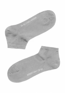 Hudson Sneakersocken "Only", Baumwolle, 2er-Pack 0502 SILBER