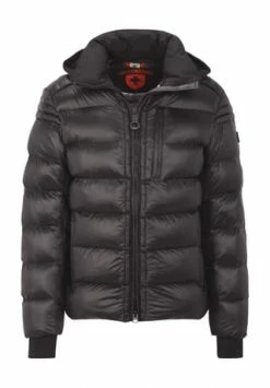 WELLENSTEYN Steppjacke, Uni, Kapuze, Für Herren SCHWARZ