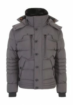 WELLENSTEYN Funktionsjacke "Starstream", Kapuze, Atmungsaktiv, Winddicht, Für Herren STEEL GREY