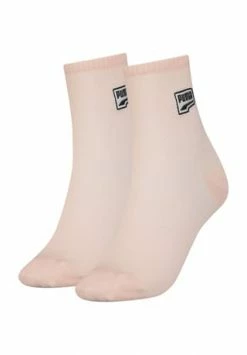 PUMA® Kurzsocken, 2er-Pack, Uni, Für Damen 005 PEACH COMBO