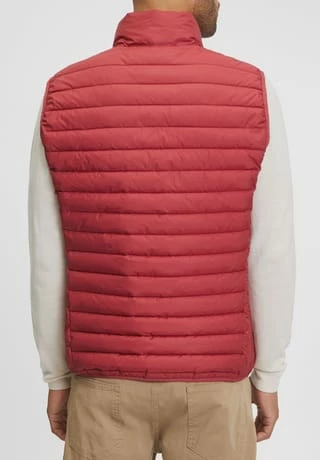 GALERIA Steppweste, Stehkragen, Uni, Für Herren BRICK RED 19-1543 - Image 6