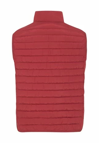 GALERIA Steppweste, Stehkragen, Uni, Für Herren BRICK RED 19-1543 - Image 7