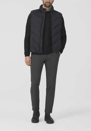 TIMEZONE Weste, Stehkragen, Für Herren 9999 BLACK - Image 4