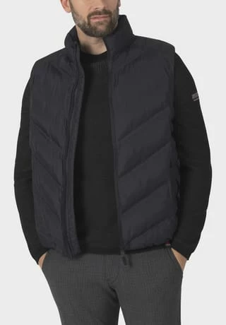 TIMEZONE Weste, Stehkragen, Für Herren 9999 BLACK - Image 6