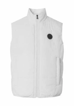 JOOP! Steppweste, Reißverschluss, Logo-Detail, Für Herren WHITE