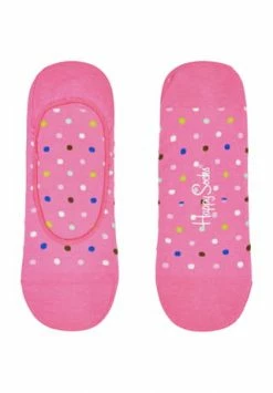 Happy Socks® Füßlinge, Punkte, Baumwoll-Mix, Strümpfe, Für Damen Pink